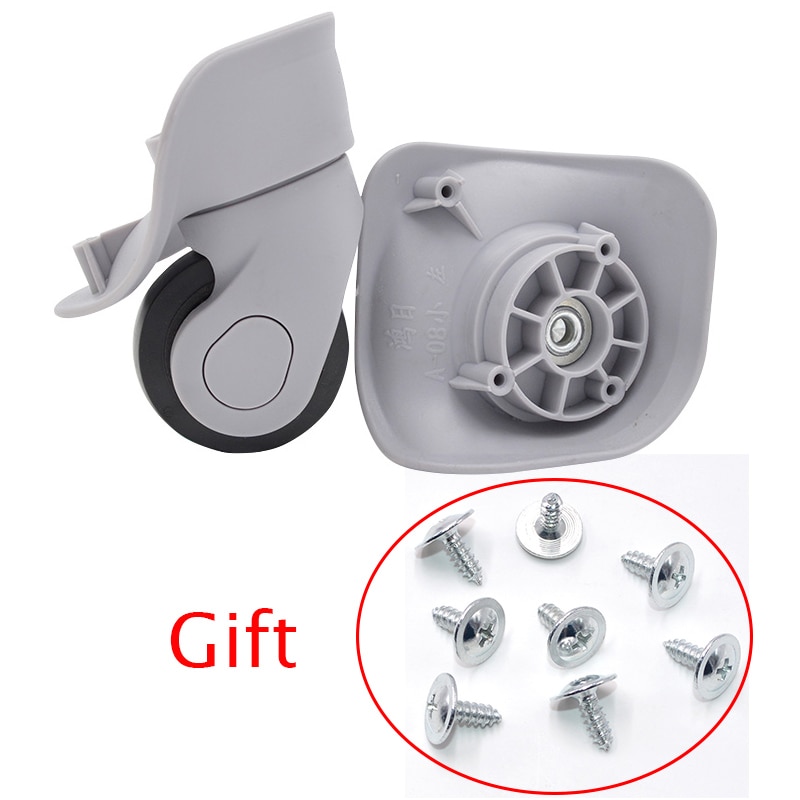 Luggage Wheels Replacement for Suitcases Repair Hand Spinner Caster Parts Trolley Rubber A08-WXS