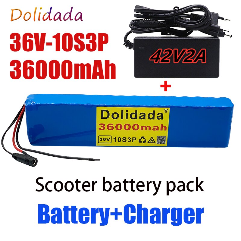 36V 30AH Elektrofahrrad Batterie 10S3P Wasserdichte Produktbild-Vorschau 4