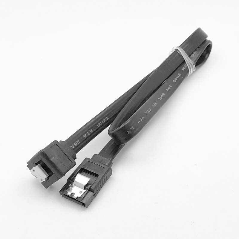 Sata 3.0 kabel sata iii 6gb/ s ret vinkel 90 grader til hdd harddisk 40cm kabel oplader dataoplader kabler stik