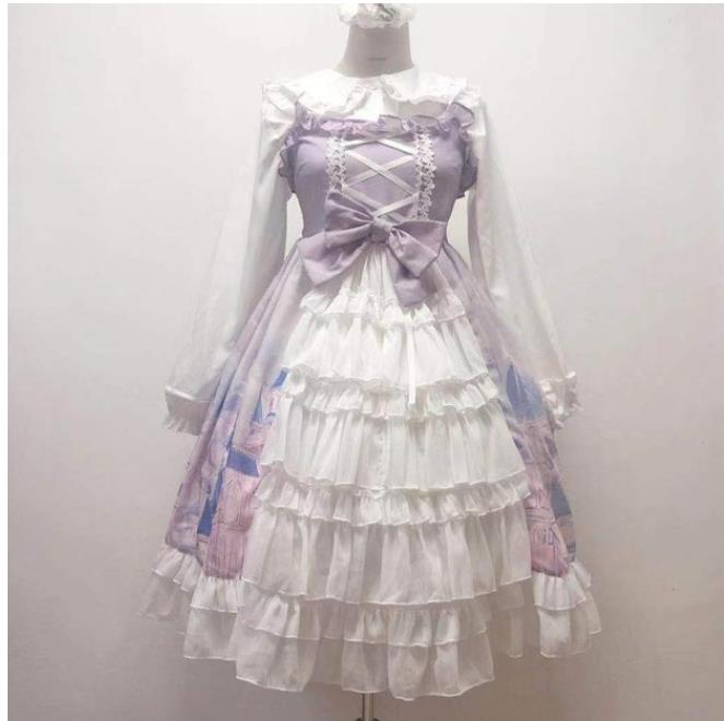 Palace princess sweet lolita dress vintage lace bo... – Grandado