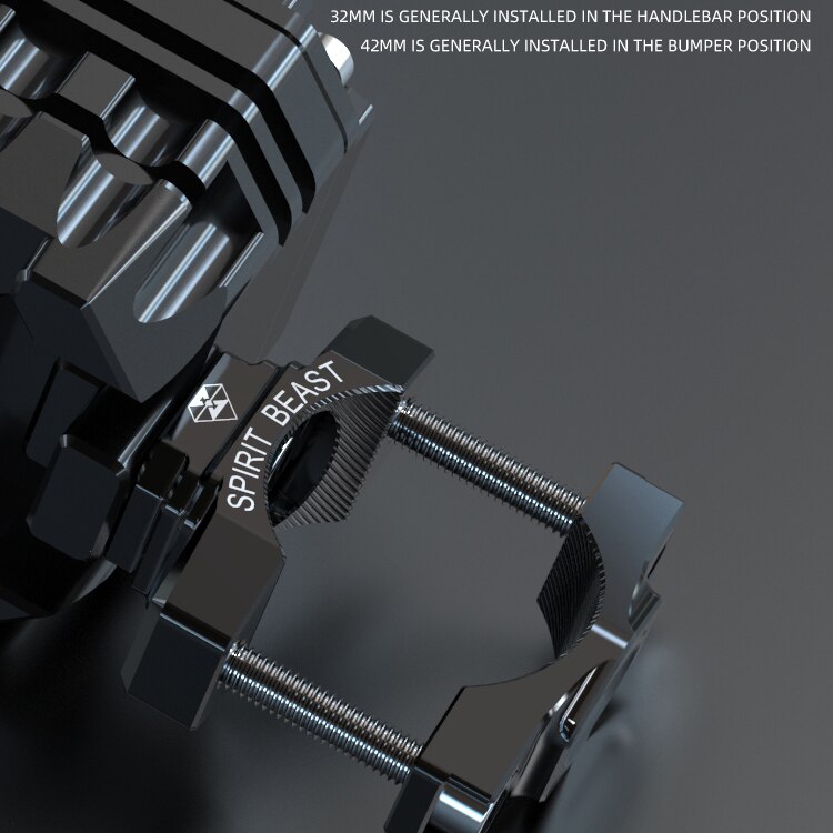 SPIRIT BEAST Motorcycle Lighting Accessories Spotlight LED Highlight off-road Motorcycle Universal Auxiliary Strobe Light Spotli