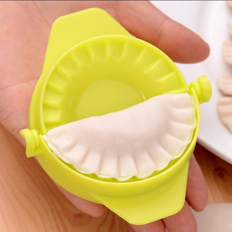 3 Pcs DIY Plastic Dumpling Maker Mould Hand Dough Press Dumpling Clip Dumpling Making Gadget Kitchen Pastry Tools Accessories