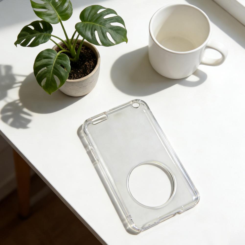 Capa Protetora Transparente Rígida de PC para iPod Classic - Nova Capa Protetora de Cristal