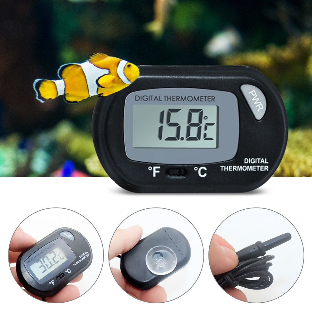 Mini Indoor Convenient Temperature Sensor Humidity Meter Thermometer Hygrometer Digital LCD Gauge For Refrigerator Aquarium