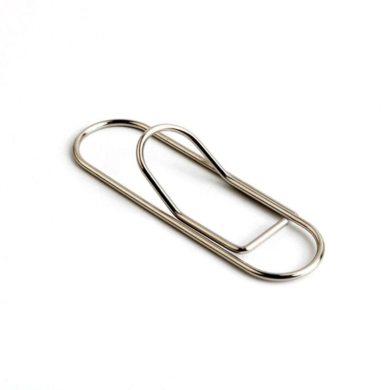 10 Uds. De Clips de Metal para bolígrafo, de papel fotográfico para Notebook, soporte para diario, papelería, suministros de oficina