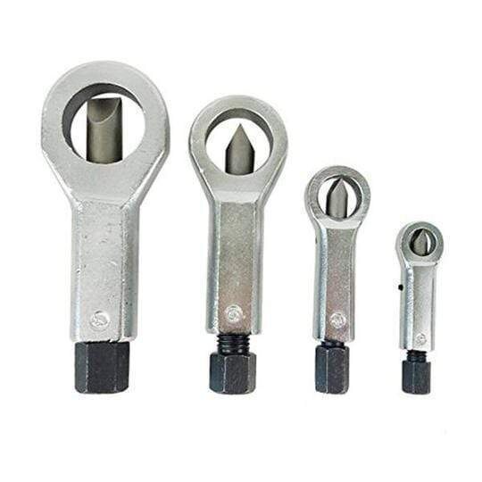 Nut Splitter Tools SPEEDWOW 1 Pcs Duty Rust Resistant Damaged Remover Rusty Spanner Remove Cutter Tool Steel Wrench Hex