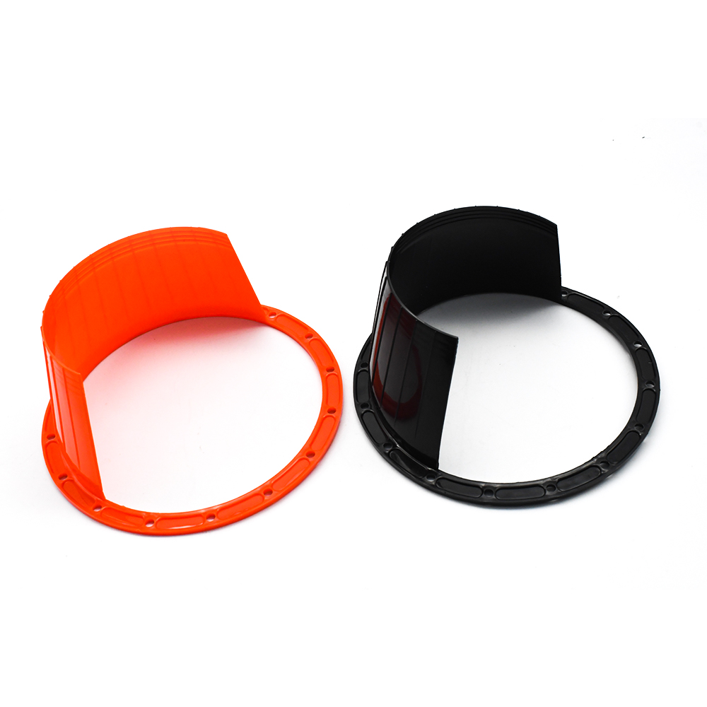 2 Stuks Car Audio Refit 6,5-inch Luidspreker Waterdichte Hoes Audio Roestbescherming Pad Luidspreker Waterdichte Hoes Zwart Rood Universeel