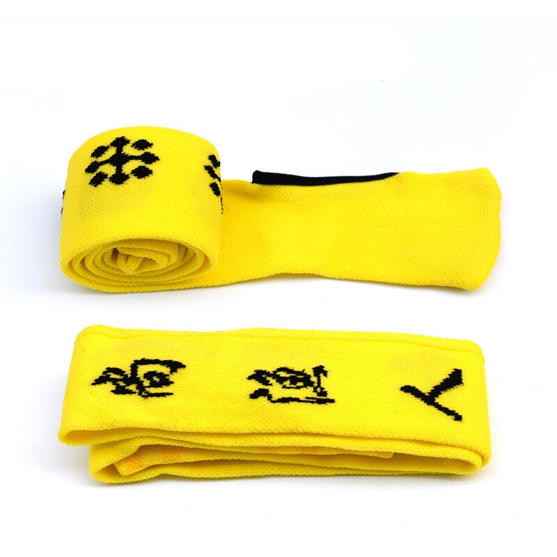 Elastische Telescopische Hengel Zak Hengel Cover Houder Vissen Accessoires Protector: Yellow