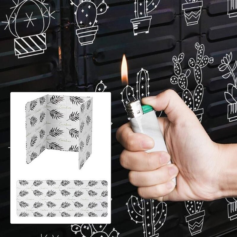 Baffle Plate Kitchen Oil Splash Protection Screen Kichen Accessories Aluminum Foldable Splatter Screens Kitchen Gas Stove