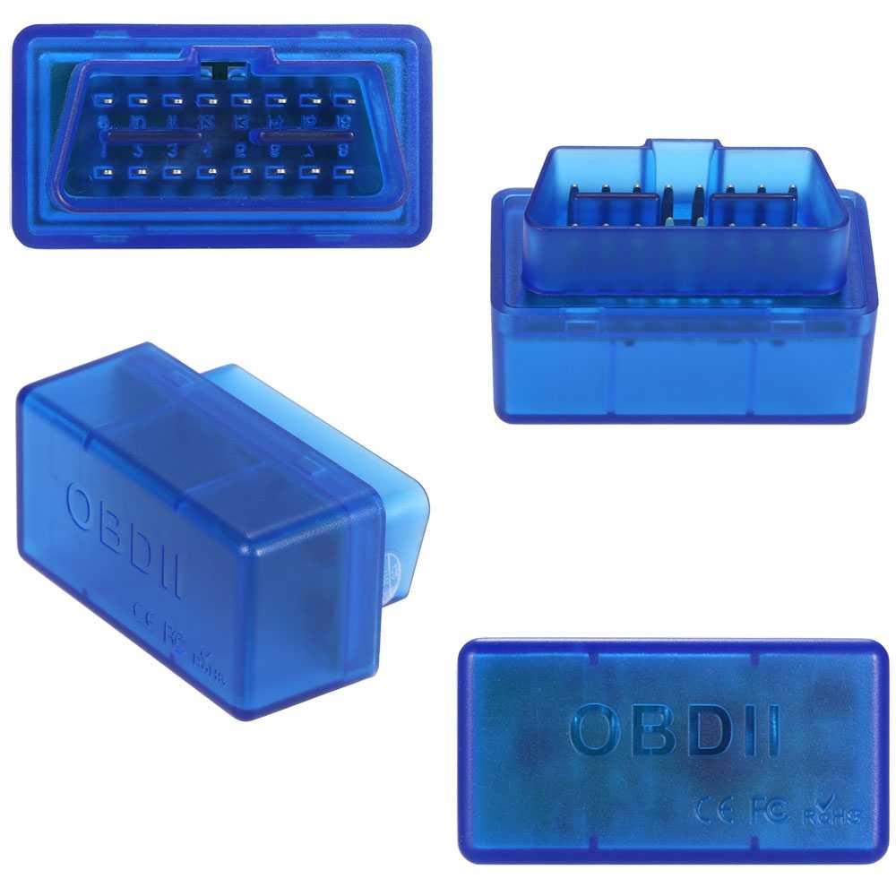 Mini Escaner Bluetooth Diagnosis Coche V2.1 Multimarca Wireless Herramienta de Análisis Diagnóstico