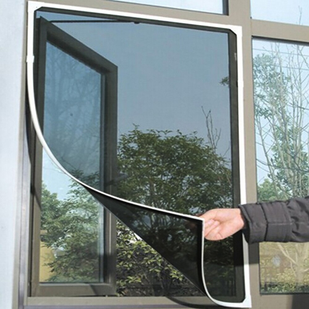 Klamboe Gordijn Mesh Indoor Insect Fly Screen Gordijn Mesh Netto Zomer Bug Deur Window Protector 130 Cm * 150 Cm