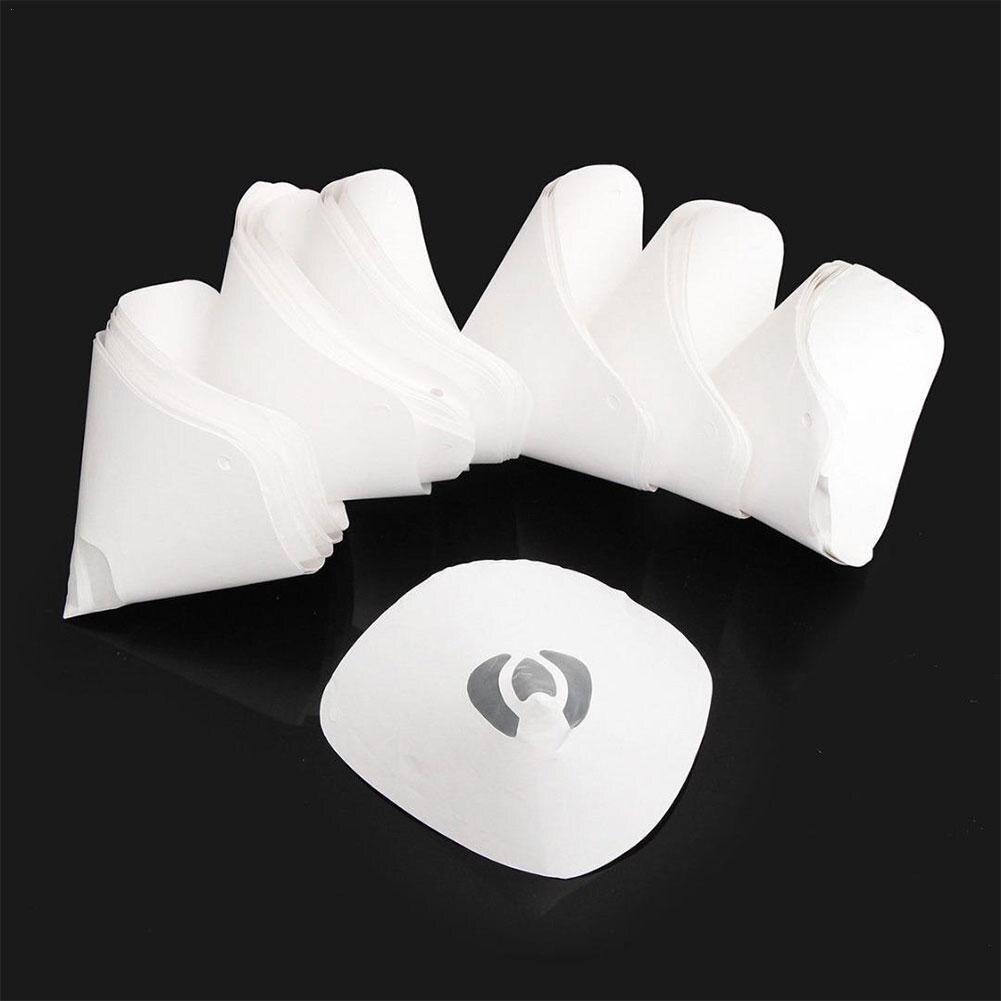 50 Stuks Paper Verfzeefjes Papier Verf Conische Theepot Zeef Verf Cone Tool Trechter Mesh Filter P3J7