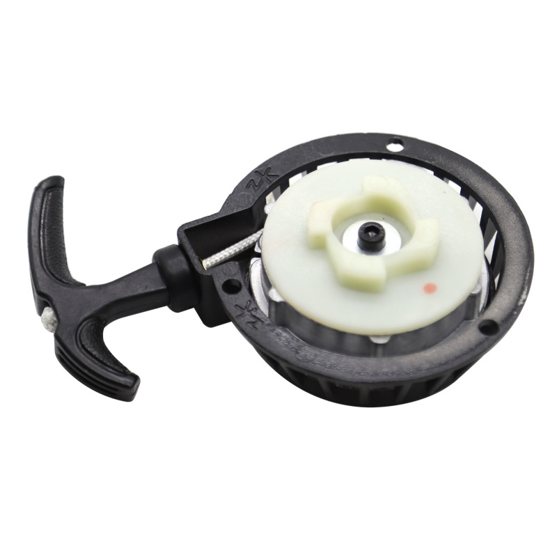 Enkel rekylstart för 47cc 49cc minimotorcykel, fyrhjuling, dirt pocket bike, skoter, 2- 49cc , dragstart, rekyl