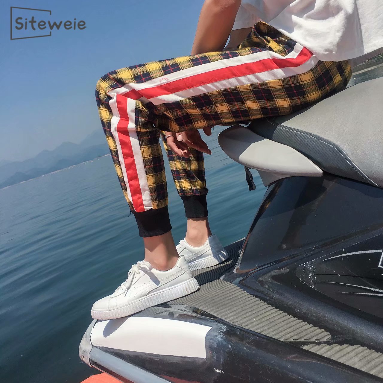 2026 Mode Heren Casual Plaid Losse Sport Plaid Pyjama Broek Broek 2026 Mode Heren Casual Plaid Losse Sport Plaid Pyjama Broek Broek