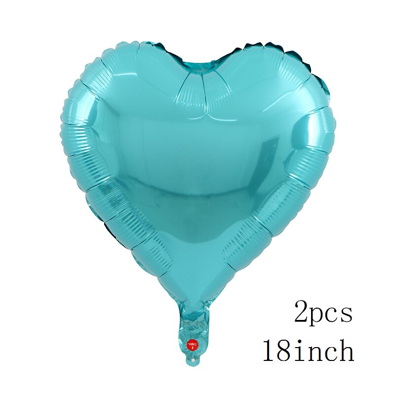 100x76cm Double Bear Hug Heart Balloons Foil Cartoon Bear I Love You Wedding Valentine's Day Event Party Balloon Decoration: 2pcs Tiffany