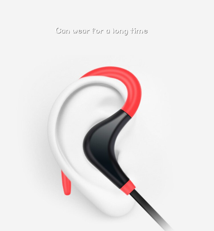 Sport oordopjes koptelefoon voor iphone  xs 8 7 xiaomi 6 5 smartphone draadloze koptelefoon oorhaak bluetooth oordopjes microfoon headset