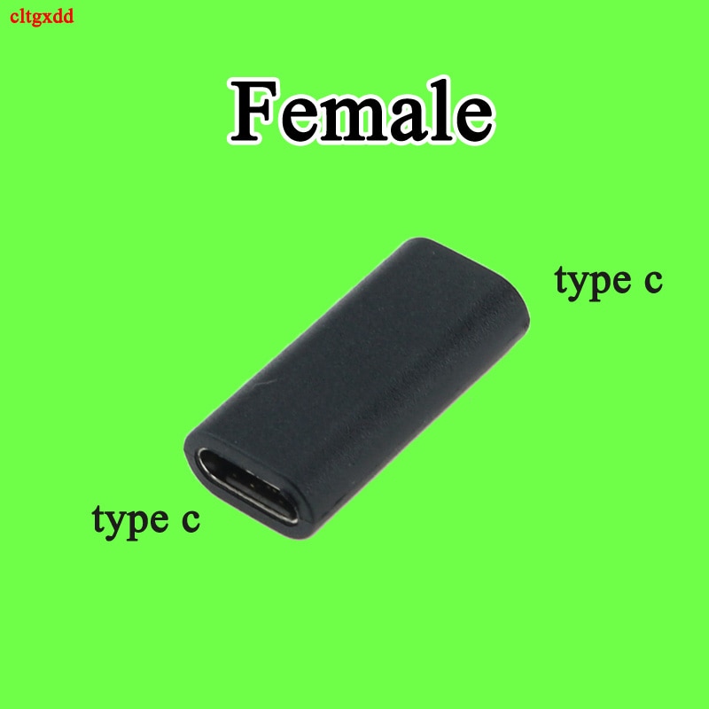 1 Pcs Usb Type C Adapter Vrouwelijke Aan Vrouwelijke Converter Draagbare USB-C Lading Data Adapter Type-C Verlengkabel voor Telefoon Tablet