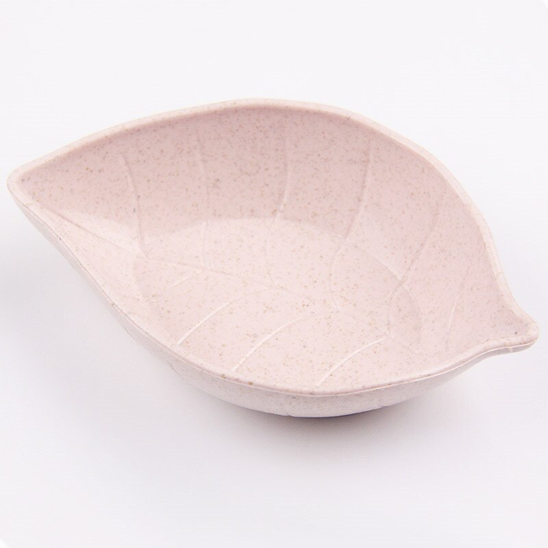 Brand Kitchen Food Sauce Dish Sauce Seasoned Mustard Wheatgrass Bowl sauce Saucer Small vinegar taste board snack plate @2: C 1pc pink