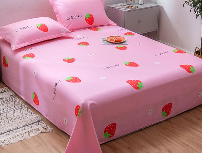 Tjejerum lakan, tjej lakan, rosa och grönt lakan: Rosa