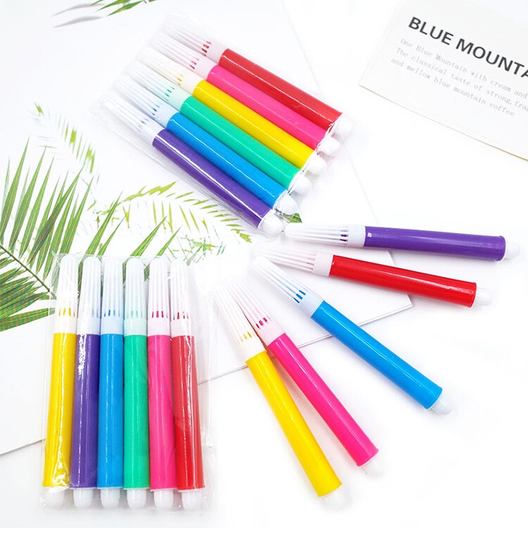 1Set Diy Tekening Educatief Speelgoed Kinderen Graffiti Tas Kleuterschool Hand Schilderen Aquarel Pen Diamant Materiaal Kids Zxh