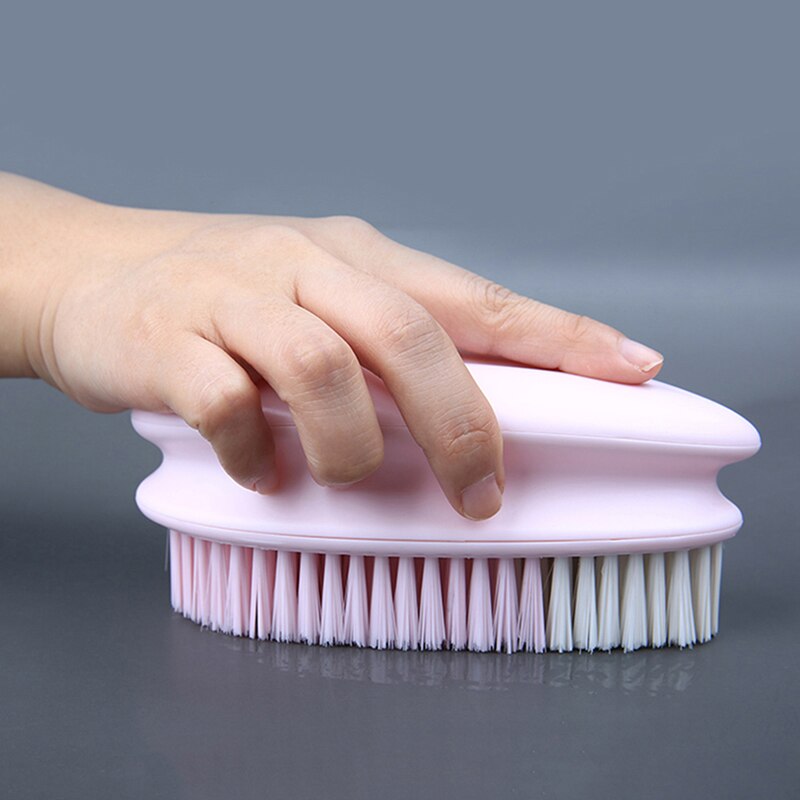 Kitchen Dish Brush With Liquid Soap Dispenser Plastic Pot Dish Cleaning Brush Home Cleaning Products Kitchen Washing Utensils