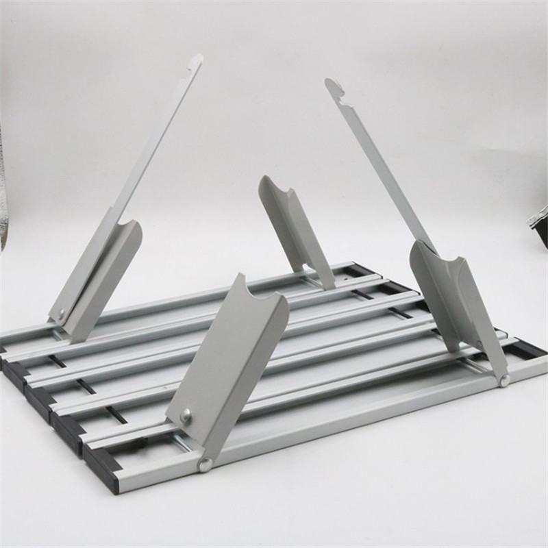 Udendørs sammenklappeligt lille bord aluminiumslegering foldebord bærbar strand ultra let spisebord campingbord