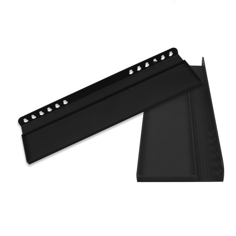 Detachable Easel Tray Shelf Plastic Replacement Sketch Rack Storage for Artists Painting Tools Art Supplies: Black