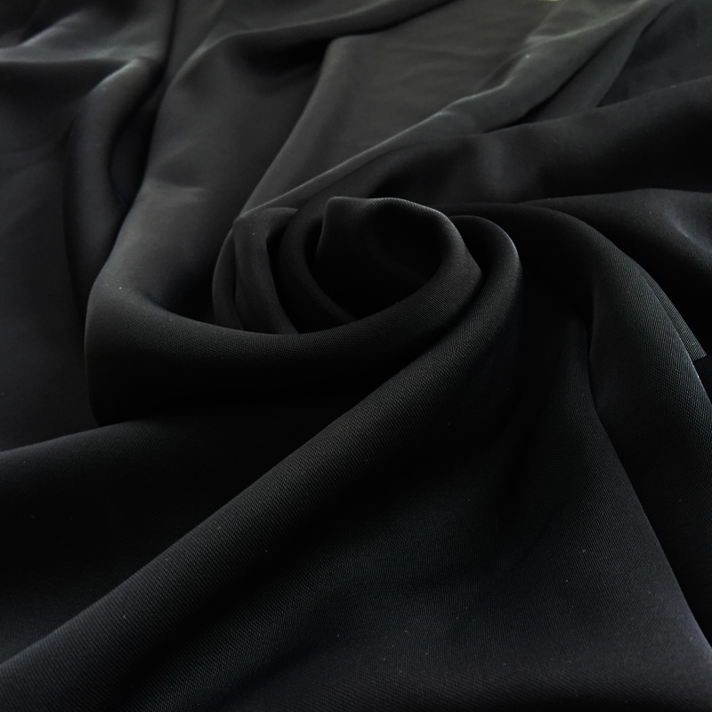 Abaya-tissu en mousseline de soie Abaya, tissu Nida, tissu de cérémonie noir, tissu mousseline musulman