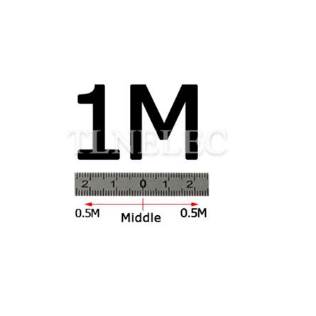 Stainless Steel Scale Ruler Sticky Scale Ruler with Rubber Flat Ruler Self-adhesive Ruler Mechanical Ruler Sticky Workbench: 1 meter 0.5M 0 0.5M
