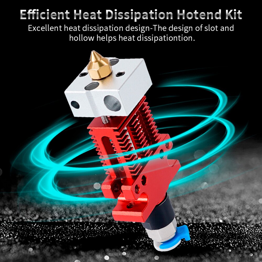 MEGA CR-6 SE Hotend Kit Metal Extrusion Extruder 3D Printing Parts Titanium alloy Bimetal heatbreak for Creality CR-5 PRO CR6