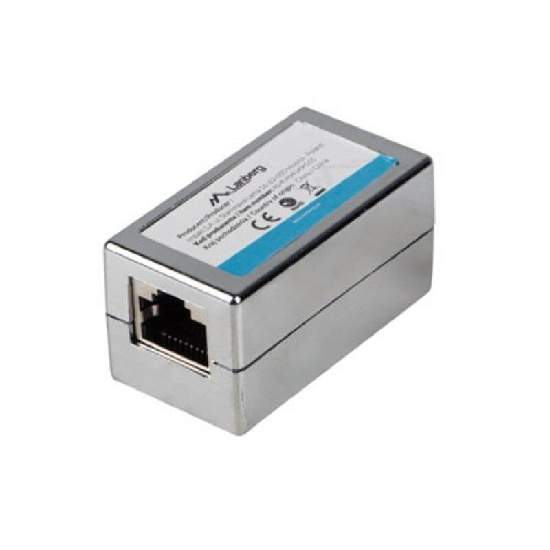 Adaptador lanberg ad-rj45-rj45-os6 rj45 hembra a rj45 hembra - ftp - categoría 6