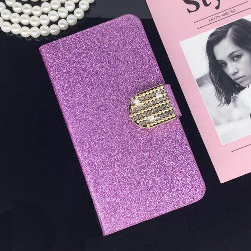 Printing Leather Case for Huawei G Play Mini CHC-U01 Flip Cover for Honor 4C 4 C CHM-U01 CHM-CL00 CHM-UL00 C8818 Phone Cases: Purple Do