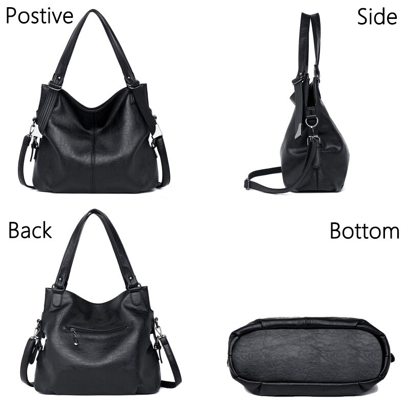 Luksus håndtasker kvinder tasker bløde læder tasker til kvinder hobos europa crossbody taske damer vintage berømt mærke sac