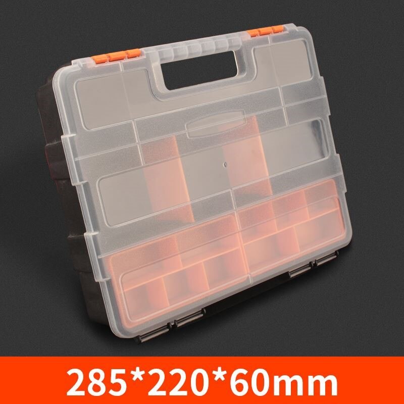 Portable Tool Box Electrician Organizer Cabinet Garage Storage Plastic Tools Box Caisse Outils Screw Box EA60GX
