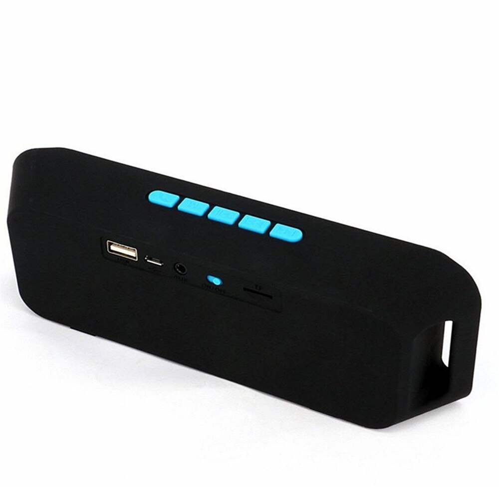 Portable Bluetooth Speaker Wireless Stereo with HD Audio and Enhanced Bass Built-In Dual Driver Support TF FM Hands Free Call