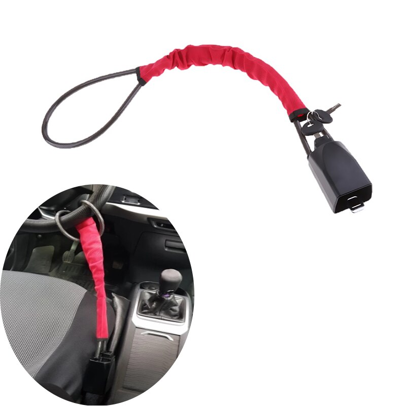 57Cm Anti Diefstal Auto Lock Quad Lock Anti Diefstal Auto Stuurslot Met 2 Sleutels Voertuig Vergrendeling Veiligheid apparaten Security Tool