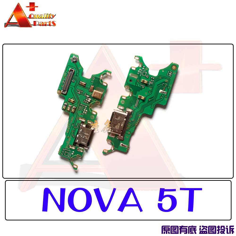 Ladeportstik flex calbe med mikrofonmikrofon til huawei nova 5t smart young lite  + 2 2i lite 2s 3 3i 4 5 5i pro
