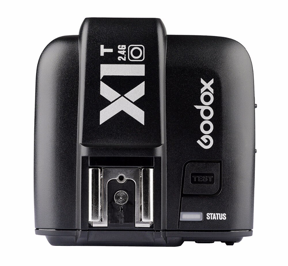 Godox  x1t- o ttl strobe trigger 1/8000s hss 32 kanaler 2.4g trådløs lcd flash trigger sender til olympus panasonic  gh5 gh4