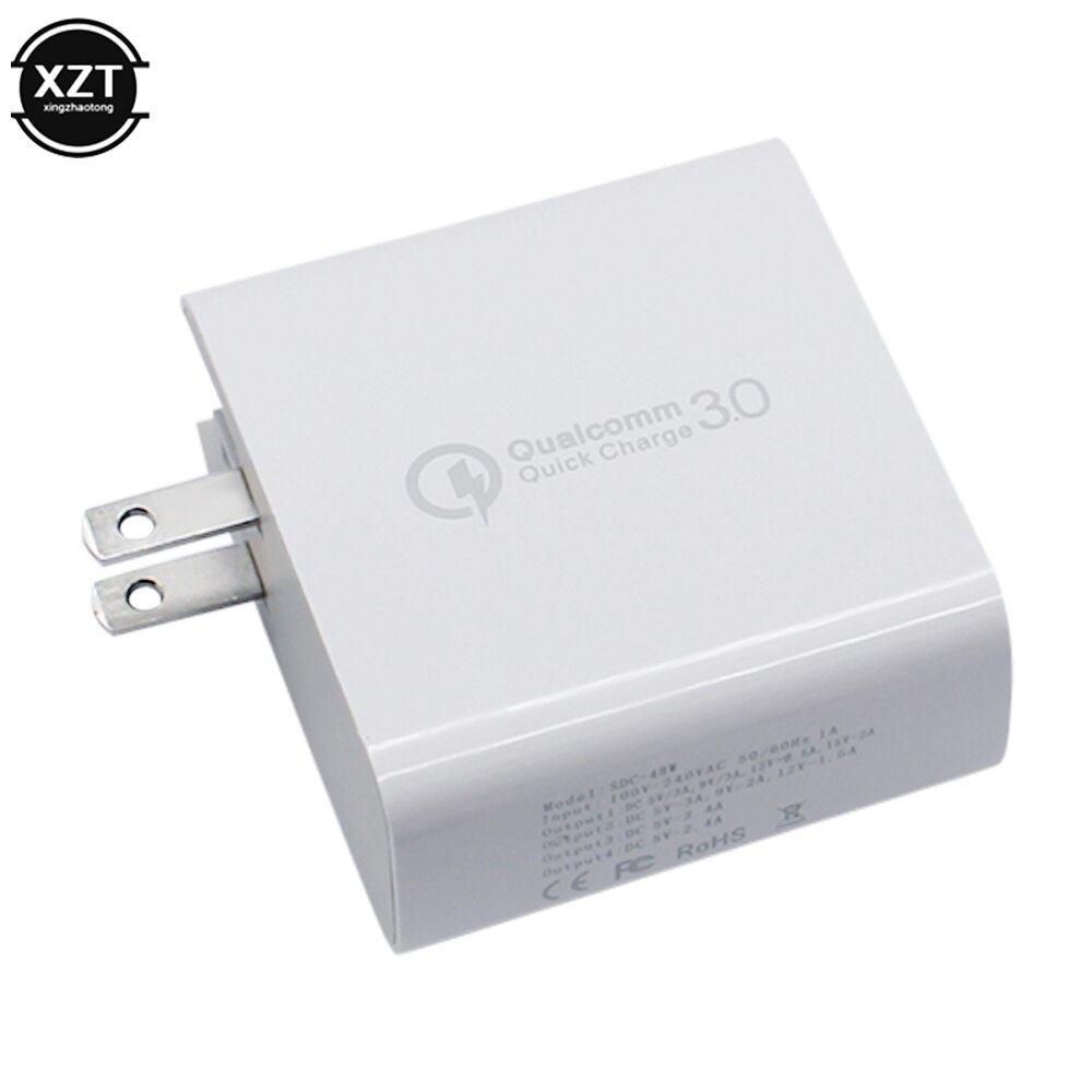 48W Multi Quick Charger Pd Type C Usb Charger Adapter Voor Samsung Iphone Huawei P20 Qc 3.0 Snel Muur charger Us Eu Uk Au Plug