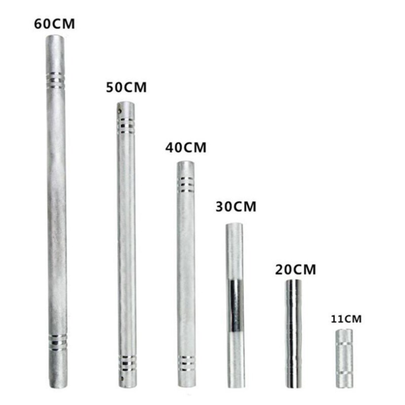 Verstelbare Stalen Halter Connector Staaf Voor Home Gym 25Mm Barbell Extension Bar Gewichtheffen Training Attachment 30Cm/40cm/50Cm