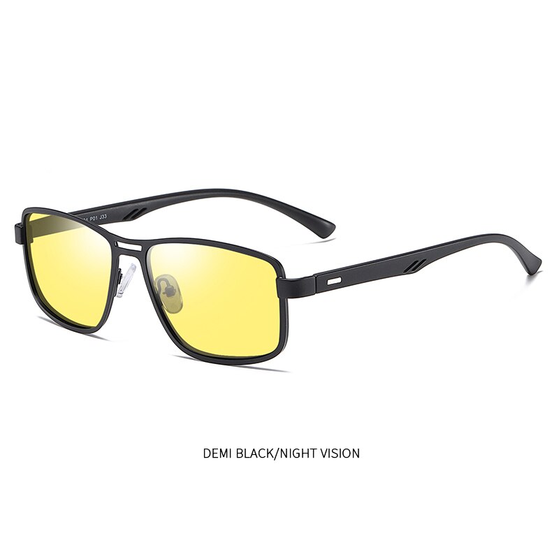 Ultralight TR90 Polarized Sunglasses Men Women Driving Square Style Sun Glasses Male Goggle UV400 Gafas: ST5925-NO3