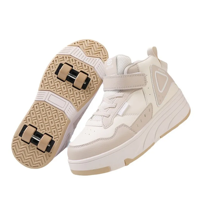 Children's Four-Wheel Inline Skates Double Row Roller Skating Shoes Unisex Kids' Roller Blades Adult Roller Sports Entertainment