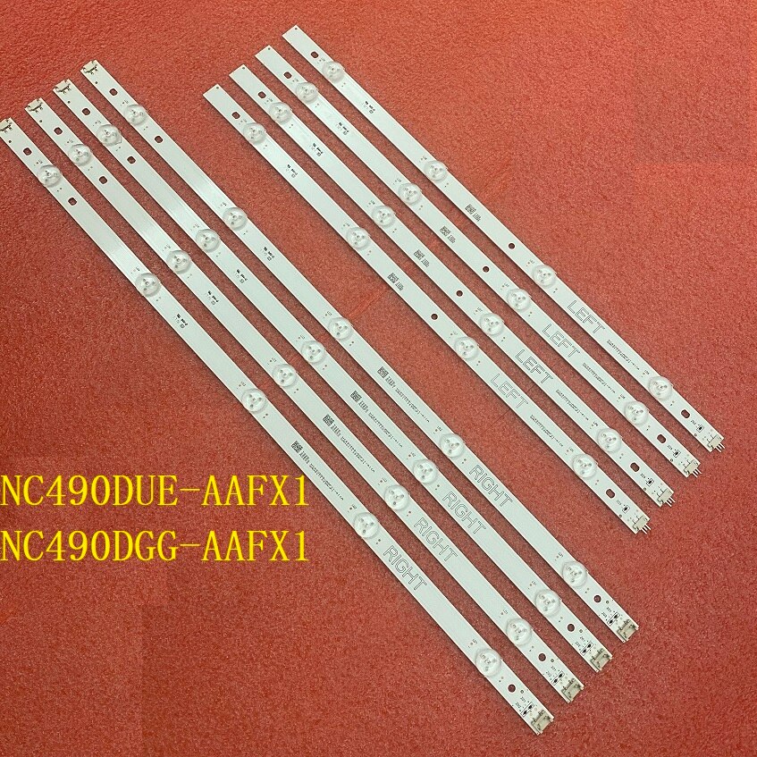 LED strip(8)For for TV 49UK6300 49UJ635V 49UJ630V 49UK6300YVB 49UK6300PLB 49UJ635T 49LK5700PSC 49LJ5500 49UJ6300 49LJ5550