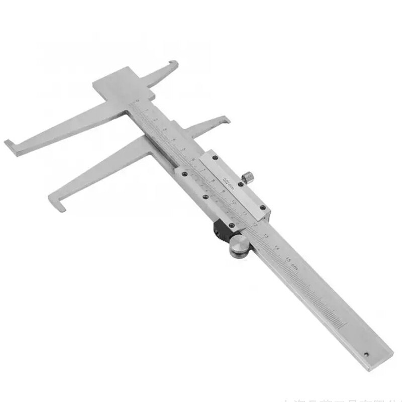 Calibrador vernier profissional com garra dupla, 9-150mm, ferramenta de medição de precisão, bisel vernier interno, ferramenta de medição