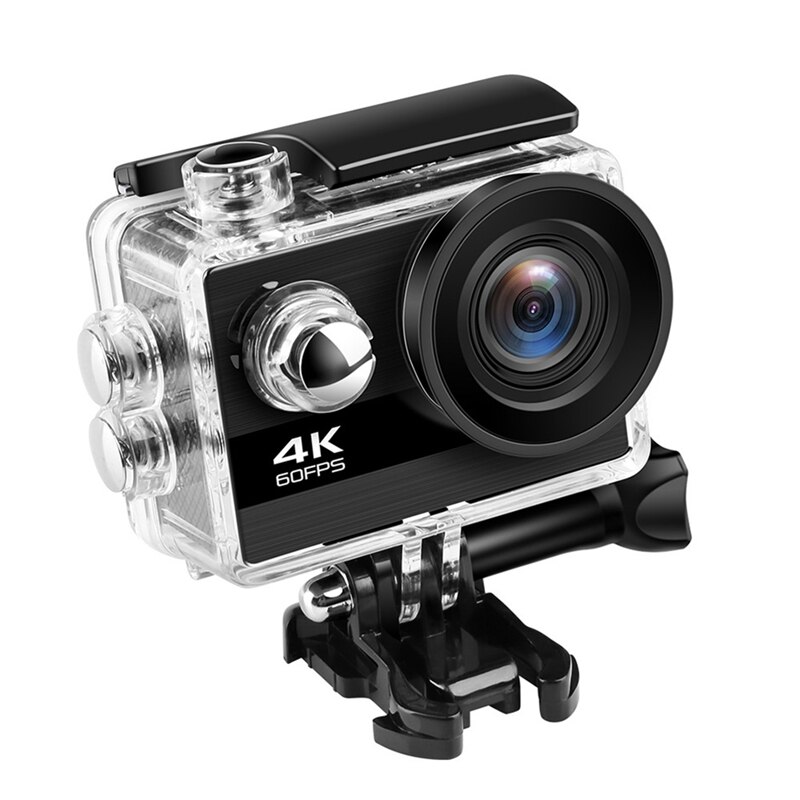 4K Action Camera Ultra Hd 60Fps 24MP Wifi Sport Camera 2.0Inch Ips Scherm 170D Wide Angel Waterdichte Sport video Camera: Default Title