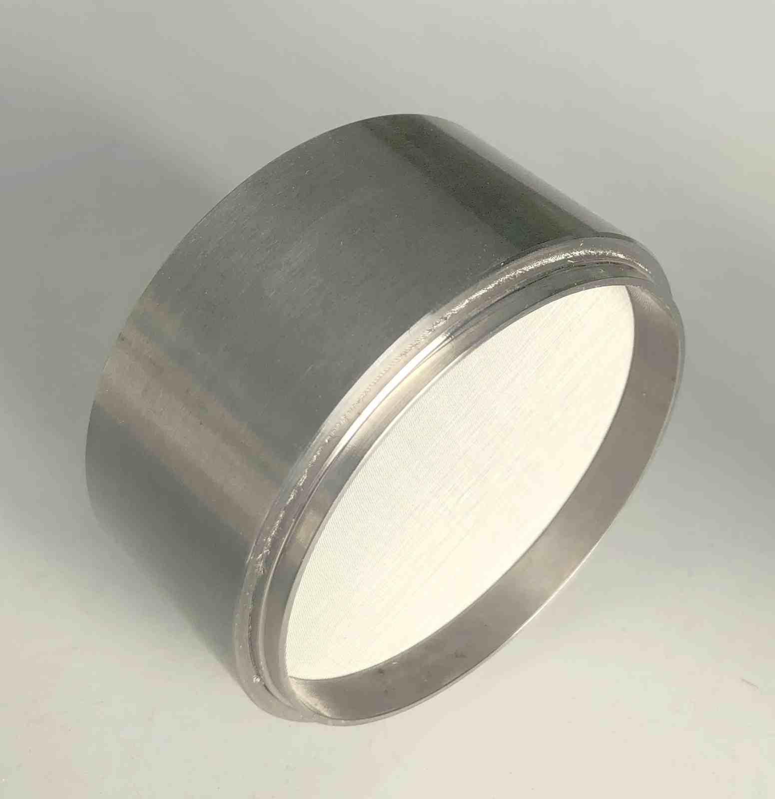Halkaisija 55mm korkeus 28mm 100 150 200 250 300 400 mesh ruostumattomasta teräksestä valmistettu seulakennosiivilä vakiotestiseula