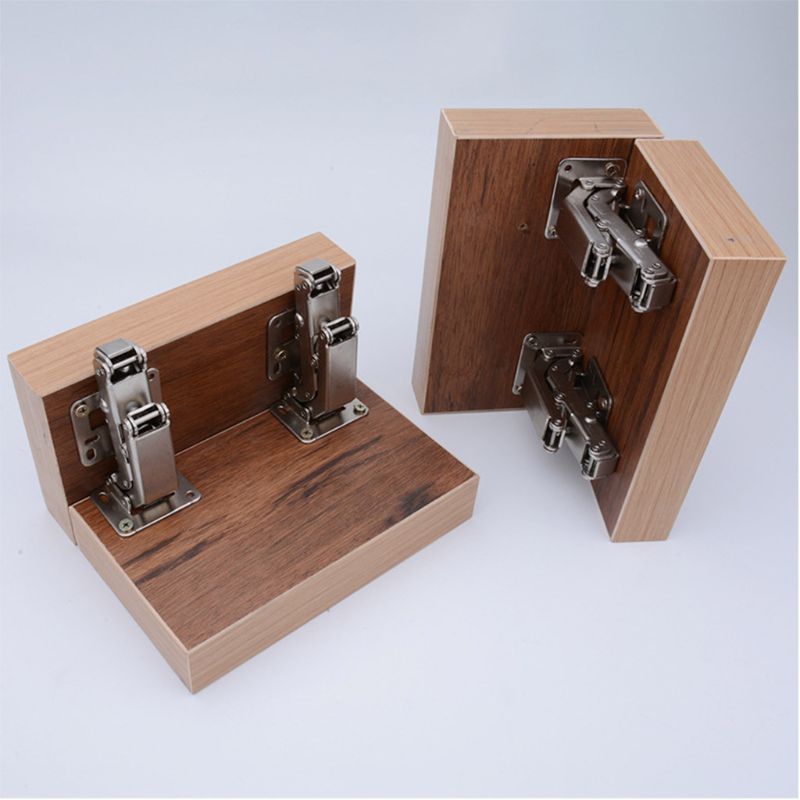 2 Stks/set 170 Graden Hydraulische/Normale Scharnieren Koudgewalst Staal Soft-Close Buffer