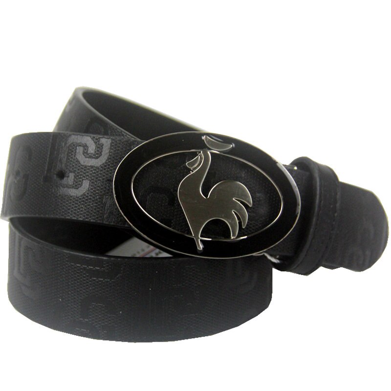 Golf täydellinen setti golftarvike jl vyö nahkainen sportif golfvyöt värikäs unisex: 5 leveys 3.5cm musta