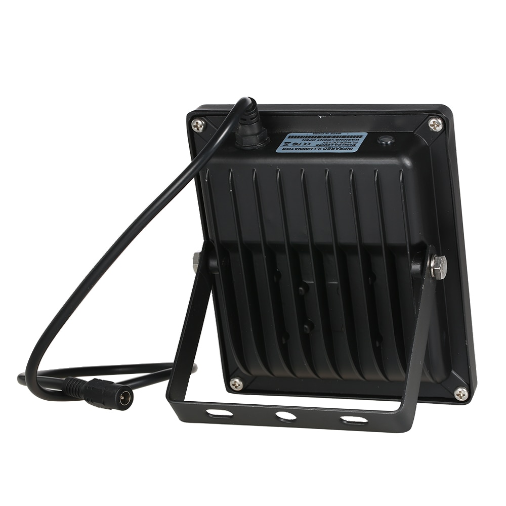 15 stk array ir leds ir illuminator nattesyn infrarød illuminator vidvinkel lang rækkevidde vandtæt til cctv sikkerhedskamera