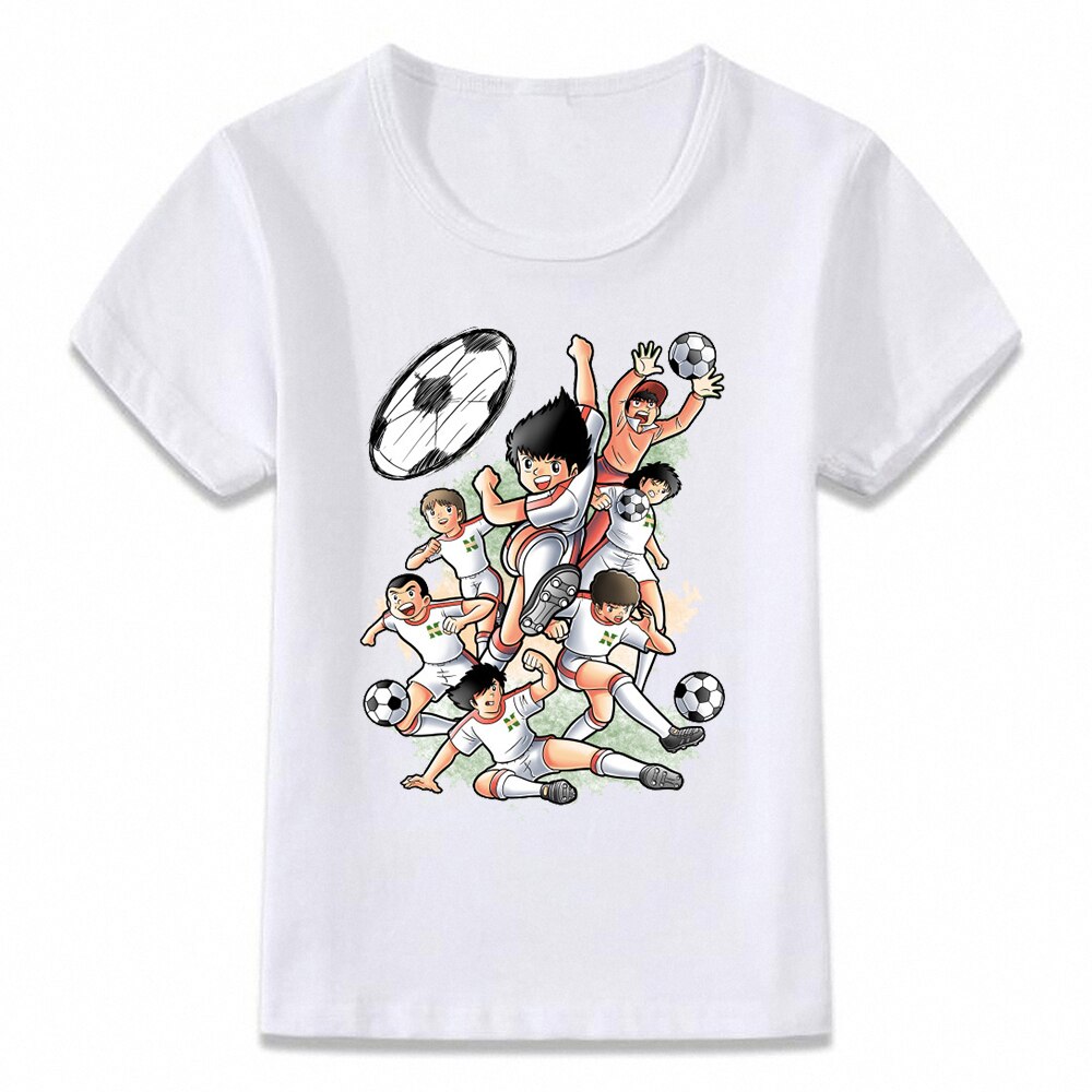 子供服tシャツキャプテンつばささま選手アニメアートワーク少年少女幼児シャツtシャツoal156: oal156a / 6T